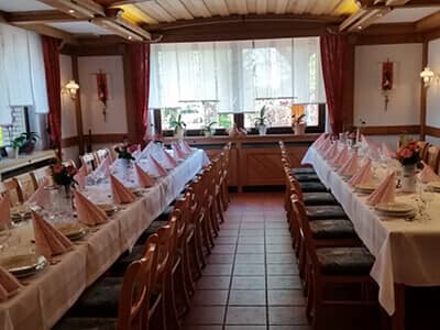 Gedeckte Tafel