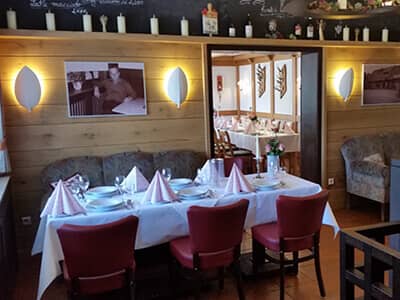 Gedeckter Tisch